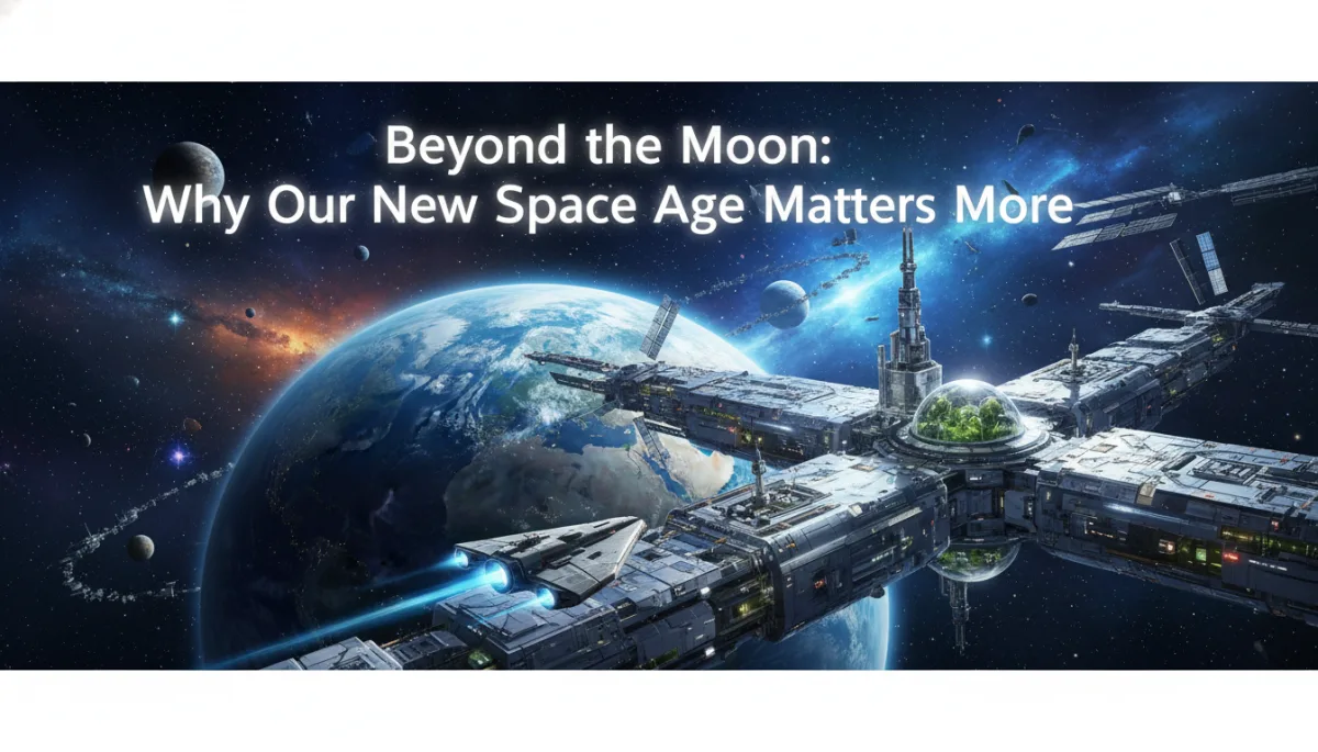 Beyond the Moon: Why Our New Space Age Matters More
