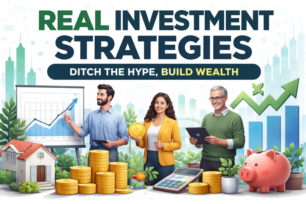 Real Investment Strategies: Ditch the Hype, Build Wealth