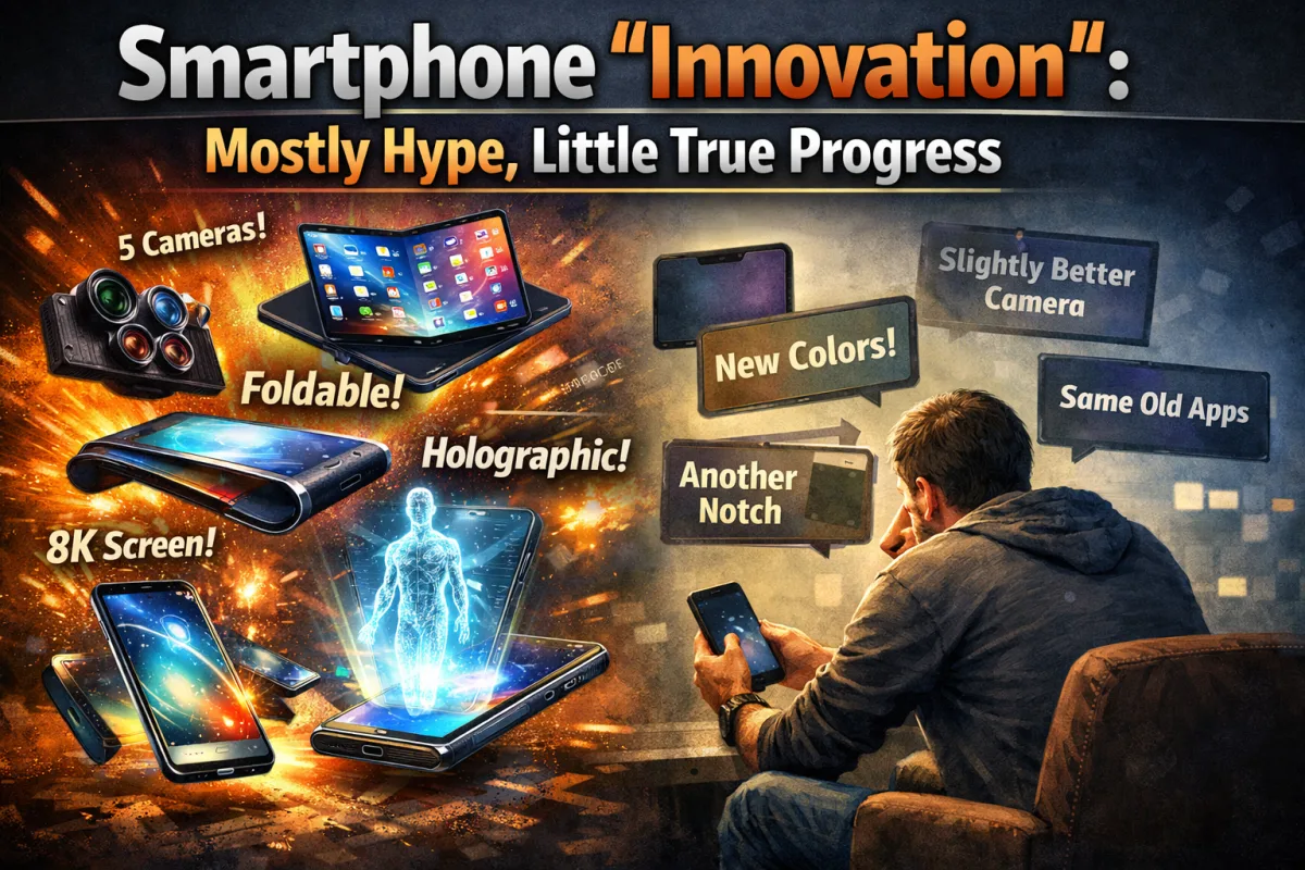 Smartphone "Innovation": Mostly Hype, Little True Progress
