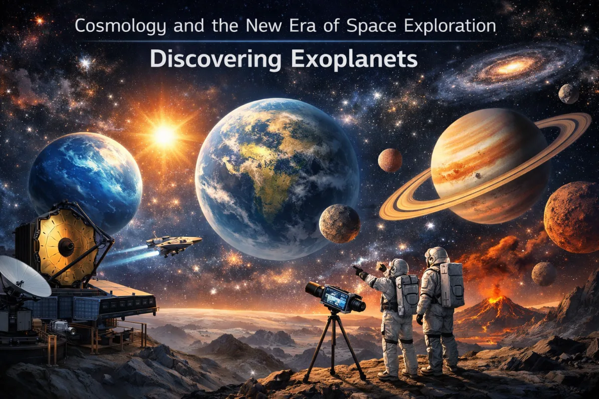 Cosmology and the New Era of Space Exploration: Discovering Exoplanets
