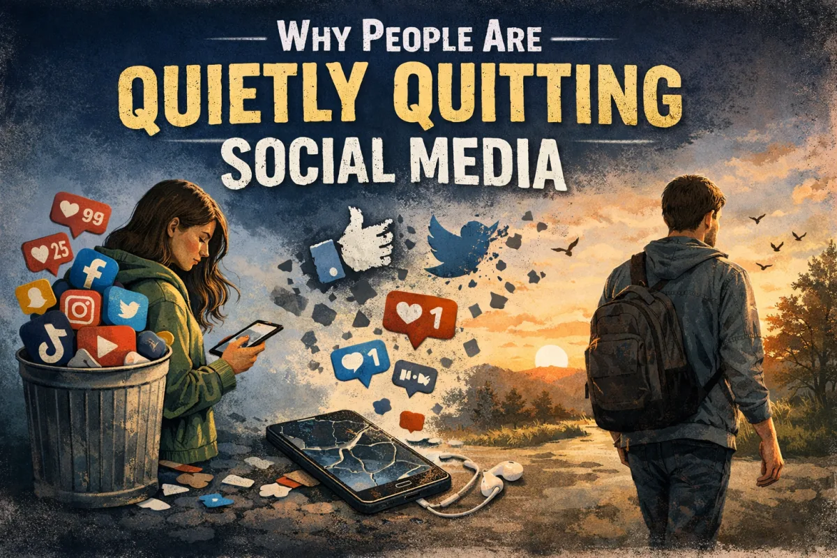 Why People Are Quietly Quitting Social Media