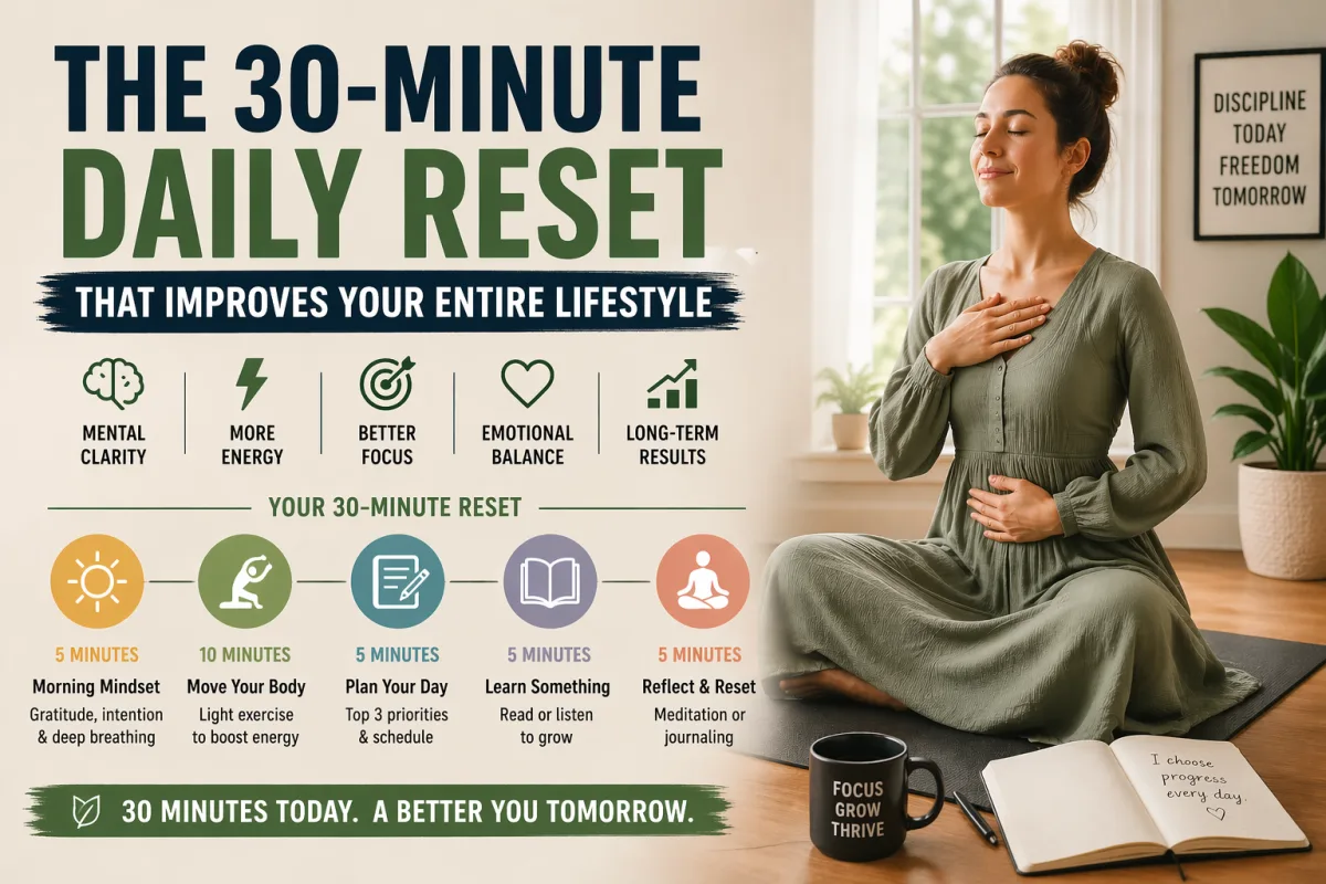 The 30-Minute Daily Reset That Improves Your Entire Lifestyle