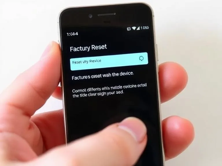 What Happens When You Factory Reset a Device