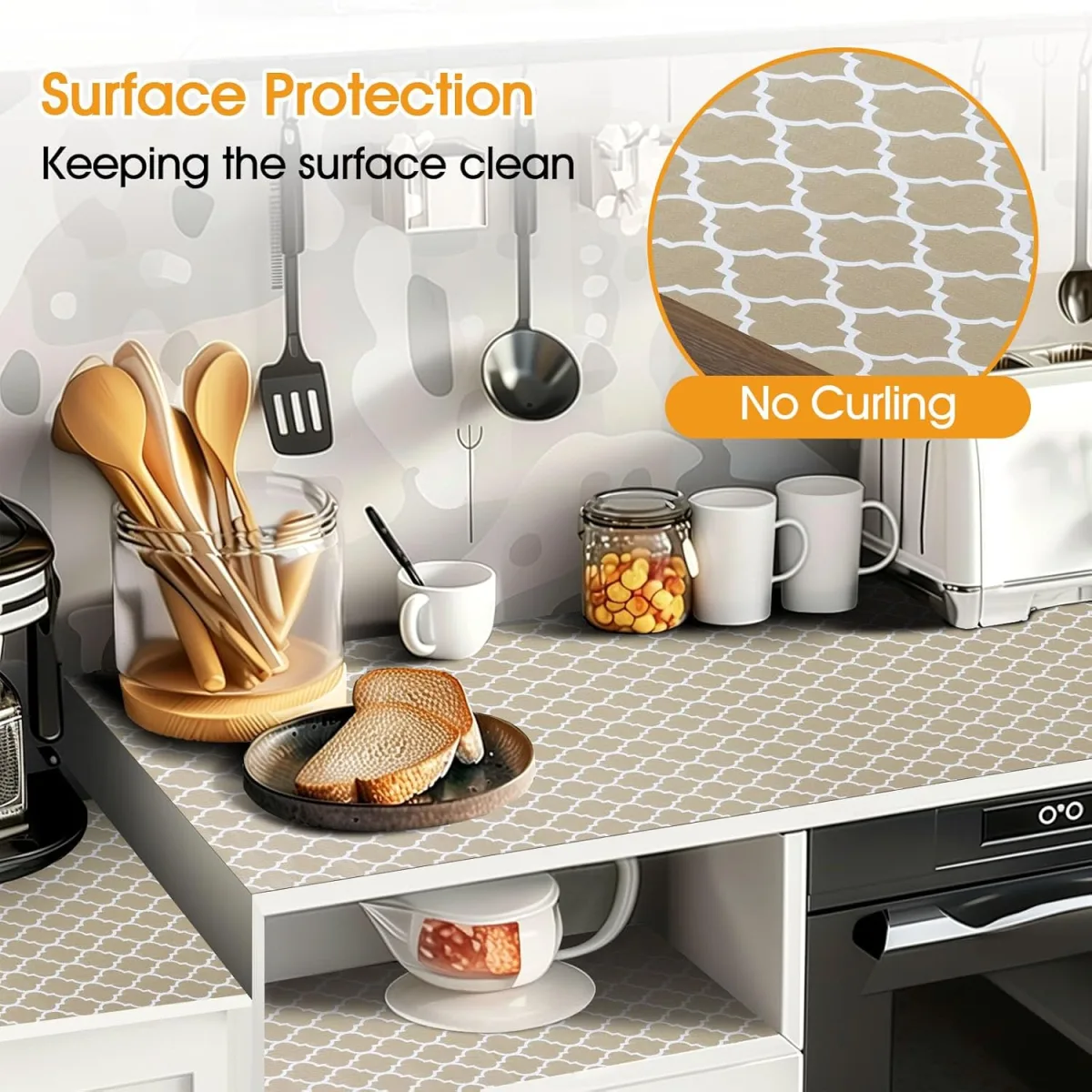 Honest Review: Shinlendid Non-Adhesive Cabinet Liner for Kitchens