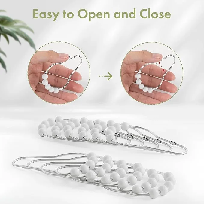 Amazer Shower Curtain Hooks: Stylish, Smooth, But Are They Durable?
