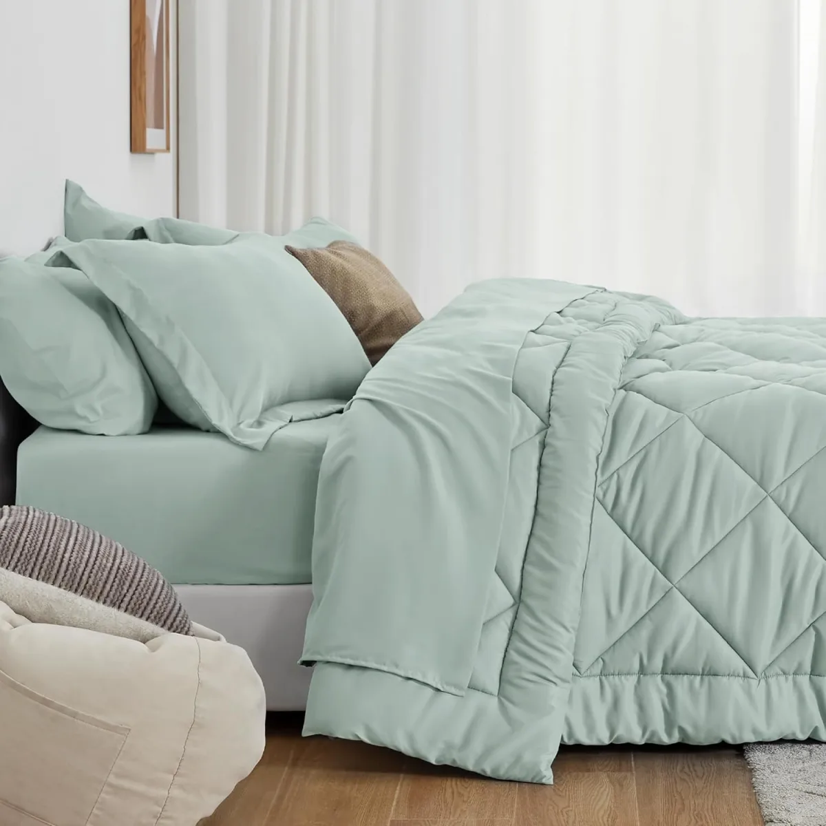 Love's cabin Twin Comforter Set Aqua: An Honest 3-Week Review