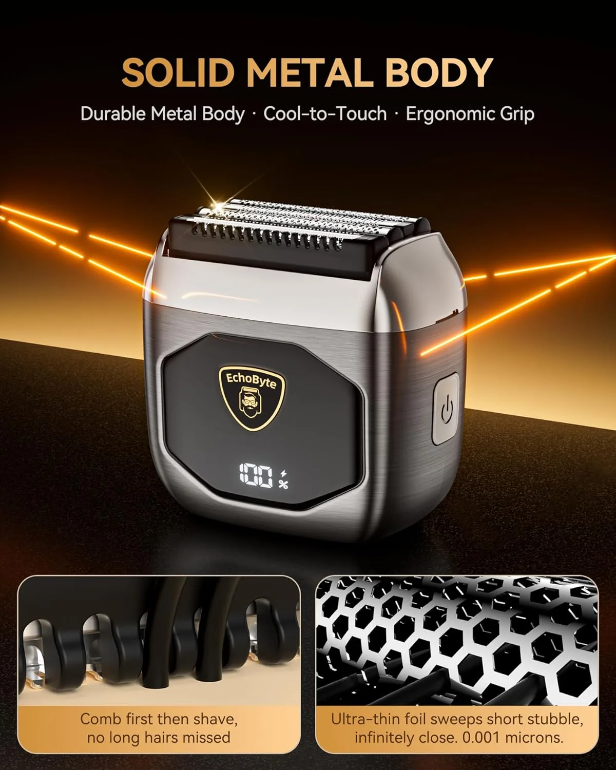 Full Metal Electric Foil Shaver Review: Sleek Design, Decent Shave