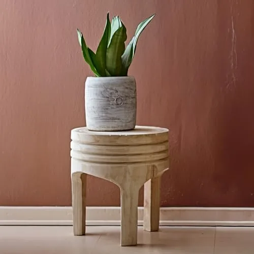 Creative Co-op Paulownia Stool Review: Charming & Versatile
