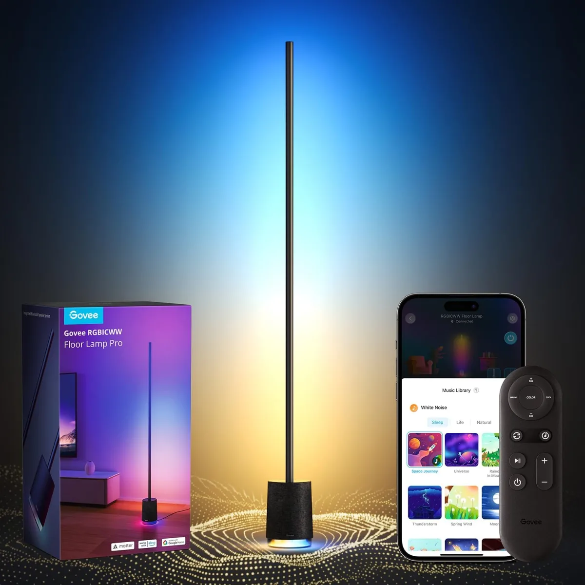 Govee Floor Lamp Pro: A Bright Idea with Sound Surprises